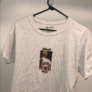 vintage dennis rodman blond blonde t shirt